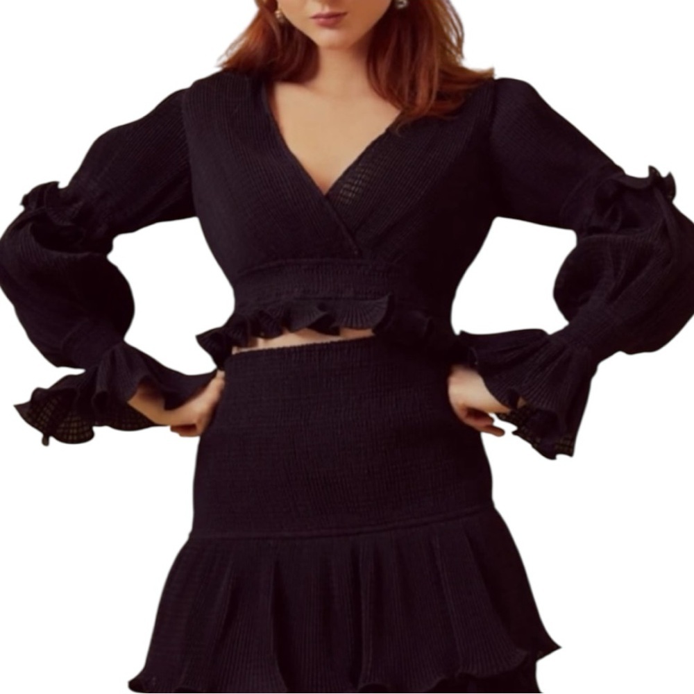 KEEPSAKE The Label ‘Clarity’ Black Top, Size 4 EXCELLENT CONDITION - Picture 3 of 6